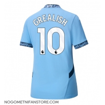 Ženski Manchester City Jack Grealish #10 Replika nogometni dresi Domači 2024-25 Kratek Rokav