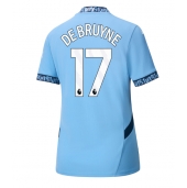 Ženski Manchester City Kevin De Bruyne #17 Replika nogometni dresi Domači 2024-25 Kratek Rokav