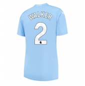 Ženski Manchester City Kyle Walker #2 Replika nogometni dresi Domači 2023-24 Kratek Rokav