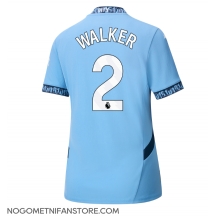 Ženski Manchester City Kyle Walker #2 Replika nogometni dresi Domači 2024-25 Kratek Rokav