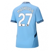 Ženski Manchester City Matheus Nunes #27 Replika nogometni dresi Domači 2024-25 Kratek Rokav