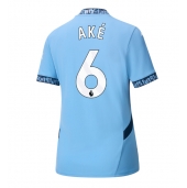 Ženski Manchester City Nathan Ake #6 Replika nogometni dresi Domači 2024-25 Kratek Rokav