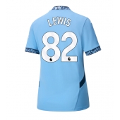 Ženski Manchester City Rico Lewis #82 Replika nogometni dresi Domači 2024-25 Kratek Rokav