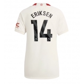 Ženski Manchester United Christian Eriksen #14 Replika nogometni dresi Tretji 2023-24 Kratek Rokav