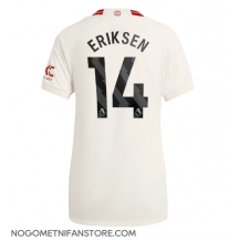 Ženski Manchester United Christian Eriksen #14 Replika nogometni dresi Tretji 2023-24 Kratek Rokav