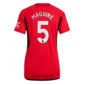 Ženski Manchester United Harry Maguire #5 Replika nogometni dresi Domači 2023-24 Kratek Rokav