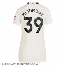 Ženski Manchester United Scott McTominay #39 Replika nogometni dresi Tretji 2023-24 Kratek Rokav