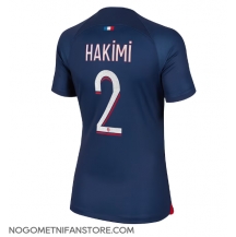 Ženski Paris Saint-Germain Achraf Hakimi #2 Replika nogometni dresi Domači 2023-24 Kratek Rokav