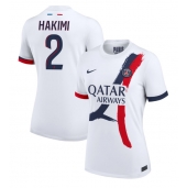 Ženski Paris Saint-Germain Achraf Hakimi #2 Replika nogometni dresi Gostujoči 2024-25 Kratek Rokav