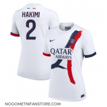 Ženski Paris Saint-Germain Achraf Hakimi #2 Replika nogometni dresi Gostujoči 2024-25 Kratek Rokav