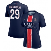 Ženski Paris Saint-Germain Bradley Barcola #29 Replika nogometni dresi Domači 2024-25 Kratek Rokav