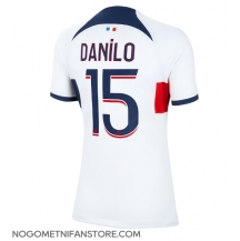 Ženski Paris Saint-Germain Danilo Pereira #15 Replika nogometni dresi Gostujoči 2023-24 Kratek Rokav