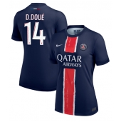 Ženski Paris Saint-Germain Desire Doue #14 Replika nogometni dresi Domači 2024-25 Kratek Rokav