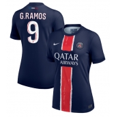 Ženski Paris Saint-Germain Goncalo Ramos #9 Replika nogometni dresi Domači 2024-25 Kratek Rokav