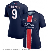 Ženski Paris Saint-Germain Goncalo Ramos #9 Replika nogometni dresi Domači 2024-25 Kratek Rokav