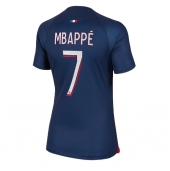 Ženski Paris Saint-Germain Kylian Mbappe #7 Replika nogometni dresi Domači 2023-24 Kratek Rokav