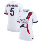 Ženski Paris Saint-Germain Marquinhos #5 Replika nogometni dresi Gostujoči 2024-25 Kratek Rokav