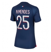 Ženski Paris Saint-Germain Nuno Mendes #25 Replika nogometni dresi Domači 2023-24 Kratek Rokav