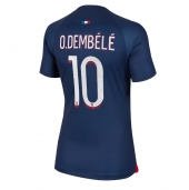 Ženski Paris Saint-Germain Ousmane Dembele #10 Replika nogometni dresi Domači 2023-24 Kratek Rokav