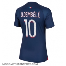 Ženski Paris Saint-Germain Ousmane Dembele #10 Replika nogometni dresi Domači 2023-24 Kratek Rokav