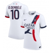 Ženski Paris Saint-Germain Ousmane Dembele #10 Replika nogometni dresi Gostujoči 2024-25 Kratek Rokav