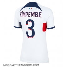 Ženski Paris Saint-Germain Presnel Kimpembe #3 Replika nogometni dresi Gostujoči 2023-24 Kratek Rokav