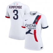 Ženski Paris Saint-Germain Presnel Kimpembe #3 Replika nogometni dresi Gostujoči 2024-25 Kratek Rokav