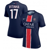 Ženski Paris Saint-Germain Vitinha #17 Replika nogometni dresi Domači 2024-25 Kratek Rokav