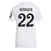 Ženski Real Madrid Antonio Rudiger #22 Replika nogometni dresi Domači 2024-25 Kratek Rokav