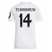 Ženski Real Madrid Aurelien Tchouameni #14 Replika nogometni dresi Domači 2024-25 Kratek Rokav