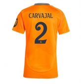 Ženski Real Madrid Daniel Carvajal #2 Replika nogometni dresi Gostujoči 2024-25 Kratek Rokav