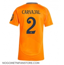 Ženski Real Madrid Daniel Carvajal #2 Replika nogometni dresi Gostujoči 2024-25 Kratek Rokav