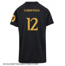 Ženski Real Madrid Eduardo Camavinga #12 Replika nogometni dresi Tretji 2023-24 Kratek Rokav