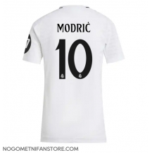 Ženski Real Madrid Luka Modric #10 Replika nogometni dresi Domači 2024-25 Kratek Rokav