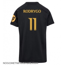 Ženski Real Madrid Rodrygo Goes #11 Replika nogometni dresi Tretji 2023-24 Kratek Rokav