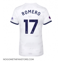 Ženski Tottenham Hotspur Cristian Romero #17 Replika nogometni dresi Domači 2023-24 Kratek Rokav