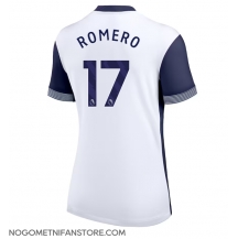 Ženski Tottenham Hotspur Cristian Romero #17 Replika nogometni dresi Domači 2024-25 Kratek Rokav