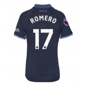 Ženski Tottenham Hotspur Cristian Romero #17 Replika nogometni dresi Gostujoči 2023-24 Kratek Rokav