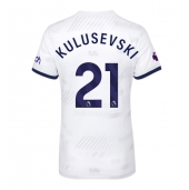 Ženski Tottenham Hotspur Dejan Kulusevski #21 Replika nogometni dresi Domači 2023-24 Kratek Rokav