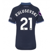 Ženski Tottenham Hotspur Dejan Kulusevski #21 Replika nogometni dresi Gostujoči 2023-24 Kratek Rokav