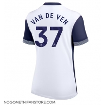 Ženski Tottenham Hotspur Micky van de Ven #37 Replika nogometni dresi Domači 2024-25 Kratek Rokav