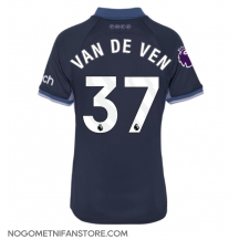 Ženski Tottenham Hotspur Micky van de Ven #37 Replika nogometni dresi Gostujoči 2023-24 Kratek Rokav